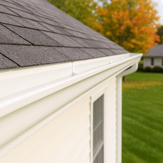 Professional gutter cleaning service to prevent water damage Knightdale NC