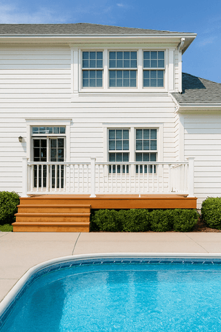 Deck restoration and wood cleaning service Knightdale NC